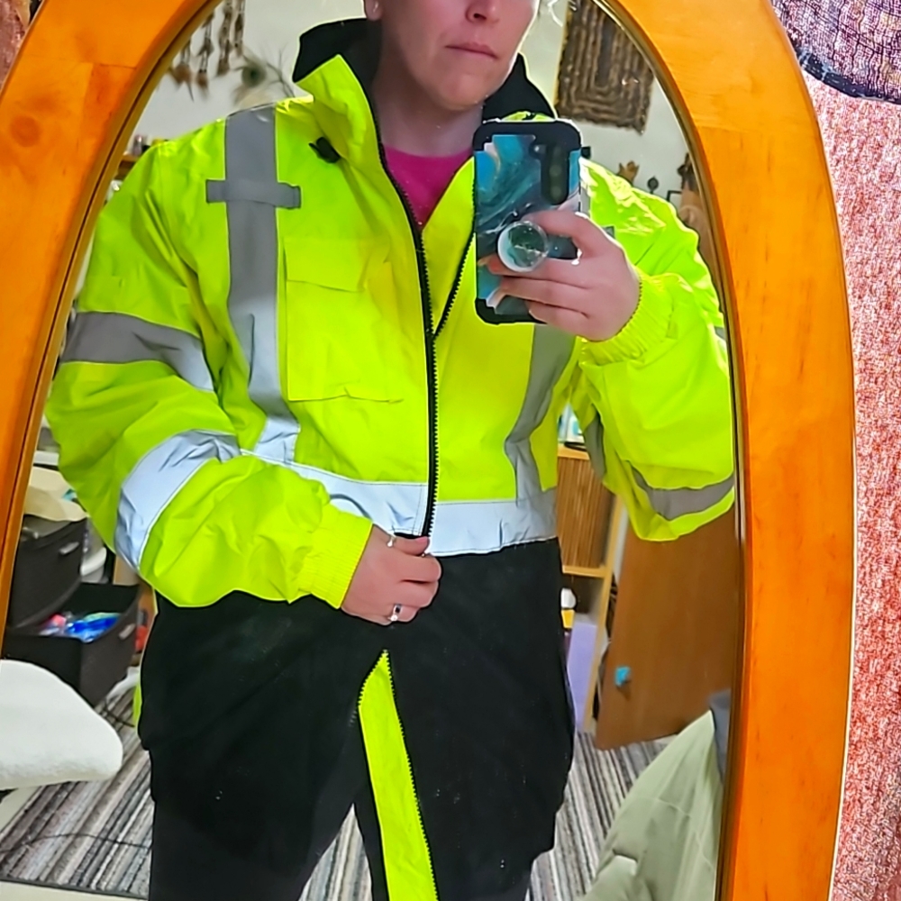 Tingley high vis winter coat